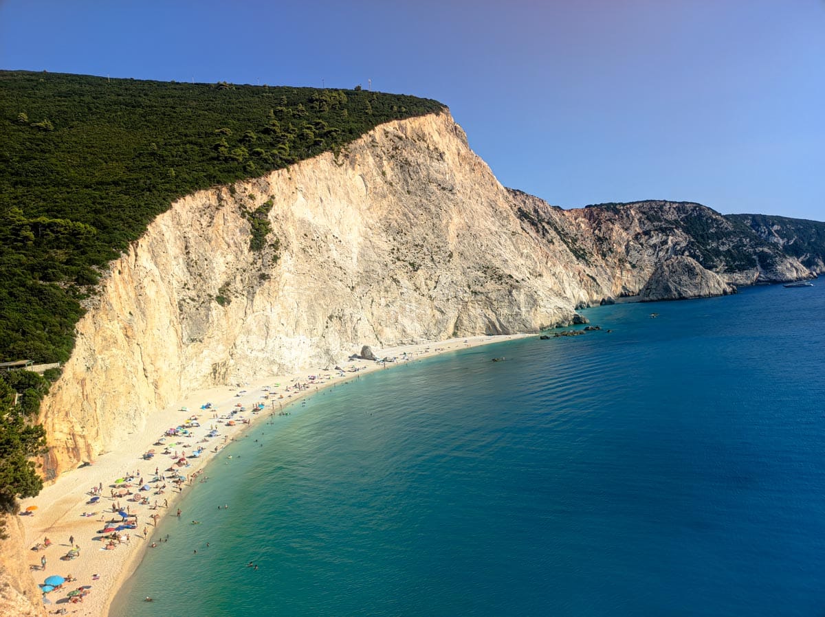 Λευκάδα παραλίες - Παραλία Πόρτο κατσίκι Λευκάδα