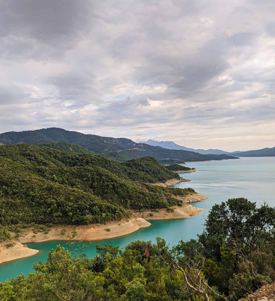 View of Lake Kremasta.